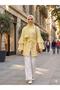 Firfir Layered Sleeves, Stand-Up Collar, Belted, Loose Tunic [75 Cm, Wide Fit] - 2