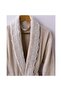 Marıa Tek Women's Cotton Bathrobe - Beige - 2