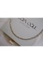 Ykl037 Two Color Dorica Bead Necklace (40 Cm+5Cm Extension) - 2