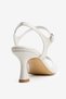 Cross-Strapped Heeled Wedding Dress Shoes - 5