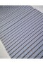 Blue Gray Striped Cotton Viscose Fabric Thin Soft Flowing Shirt & Dress Fabric 150X300Cm - 5