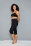 4 Pieces of Cotton Plus Size Combed Cotton Leggings, Knee-Length Leggings, Soft Leggings, Capri Leggings - 3