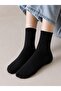 Economical Pack of 8 Black and White Cotton Unisex Tennis Socks Set - 3