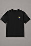 Sunset Embroidered Regular Fit T-Shirt Unisex 30/1 Regular Fabric Short Sleeve - 5