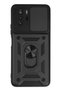 Ilkeshop New Poco X3 Gt Case Pars Silicone with Lens Ring (190119) - Black