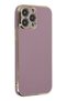 Ilkeshop New iPhone 14 Pro Max Case Volet Silicone (192005) - Purple