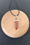 Star Jasper Natural Stone Pendant Original Gemstone Pendant Nail Cut Pendant Silvery Image - 6