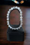 White Transparent Agate Stone Bracelet Natural Stones Original Real Agate Stone Bracelet - 5