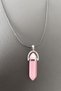 Cat Eye Natural Stone Pendant Gemstone Pendant Nails Cut Necklace - 5