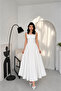 Vesper Square Neck Maxi Evening Dress - 2