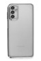 Ilkeshop New Galaxy M23 Case with Lens Silicone (124349) - Silver - 2