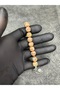Zaza Sallamalık Embroidered High-End Powder Amber Prayer Beads - 3