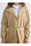 Nevavm Double-Breasted Collar Oversize Women's Trench Coat - 3
