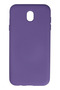 Ilkeshop New Galaxy J7 Pro / J730 Case Nano Inside Velvet Silicone (164130) - Purple