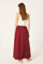 Long Skirt with Waist Ties - 5