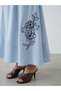 Sparkling Choices Floral Flared Skirt with Waist Cord by Shining Store - 3