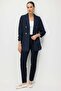 Drawstring Sleeve Striped Patterned Jacket - 4