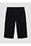 Nevavm Men's Regular Fit Cargo Pocket Jean Shorts with Difference in Color - 6