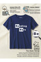 Bending Bars Periodic Table Printed Sports Navy Blue Unisex 100% Cotton T-Shirt - 5