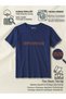 I Work Hard so My Cat Can Live in Luxury Written Printed Navy Blue Unisex 100% Cotton T-Shirt - 5
