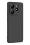 Zengemtx New Redmi Note 14 4g Case First Silicone (130213) - Black - 3