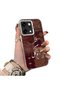 Oppo Reno 14 Pro 5g Compatible Silicone Edge Hard Back Anti-Fall Phone Case with Carpet Pattern