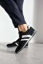 Men's Sneaker Daily Comfortable Sole Sports Shoes Black White - 5