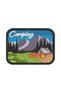 Patch brodat pentru camping, 101 mm, aplicabil pe textile