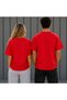 Men's and Women's Combination Oversize T-Shirt, Plain Printed, 100% Cotton T-Shirt, Comfortable Fit (Sold Individually) - 2