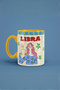 كوب هدية من سلسلة بورش "LIBRA" - تصميم أصلي مطبوع رقميًا 9.5x8 سم 330 سي سي - LIBRA