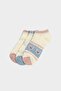 3-Piece Cotton Booties Socks for Girls G3941A8Ns