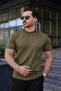 3 Pieces Men's Striped Premium Summer Knitwear T-Shirt - 7