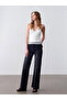 10868 Lace Detailed Halter Neck Knitwear Blouse - 4