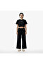 Regular Fit Women's Black T-Shirt - 3