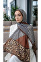 Patterned Soft Shawl - 121 - 2