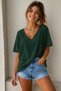 Basic V-Neck Casual Unisex Oversize T-Shirt – Cotton Casual T-Shirt