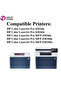230A W2300A Replacement Toner Cartridges with Chip Set of 4 Compatible with HP Color LaserJet Pro 4203dw, 4203dn, MFP 4303dw, 4303dn, 4303fdw - 3