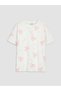 Vizyon New Season Bowknot Printed Girls' Shorts Pajama Set - 2
