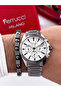 Men's Wristwatch with Steel Cord Function 3 Atm Waterproof with 2 Years Warranty+Bracelet as a Gift - 2