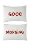 Good Morning 50 X 70 cm Pillowcase 1 Pair with Rose Pattern - 2