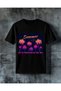 Beautiful Summer Vacation Printed Oversize T-Shirt