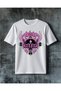 Ambition Head Wings Printed Oversize T-Shirt