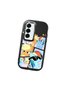 Black Silicone Case Compatible with Samsung Galaxy S25 Plus with Shock-Absorbing Camera Protections - 3