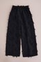 Girls' Palazzo Trousers with Tassels and Elastic Waist - 5