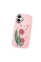 Pink Silicone Case with Shock-Absorbing Camera Protection Compatible with Samsung Galaxy A06 4g - 3