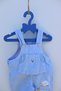 Wooden Children's Hanger 6 Pieces of Hangers - Baby Wardrobe Hanger (Navy Blue) - Bow Tie - 6
