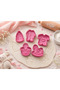 5-Piece Baby Sugar Paste and Cookie Mold Set – Baby Shower Fondant Cake Decorating Molds - 3
