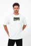 Unisex Oversize Embroidered Hunter X Hunter Meruem Anime Design 100% Cotton T-Shirt - 4