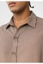 Basic oversize long sleeve linen shirt - 6