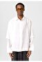 Double sleeve detailed oversize shirt - 2